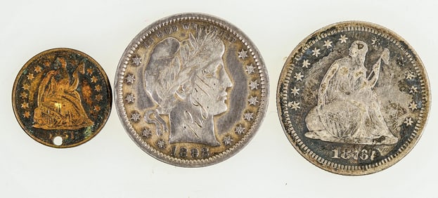 U. S. Coin Love Tokens (3) [200096]