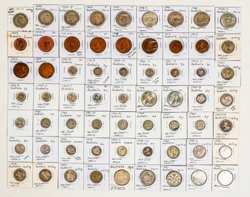 Coins of Australia 1911-1966 (63) [200665]