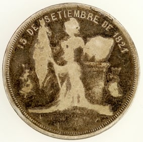 Republic of Honduras 1887 Fifty Cents [201802]