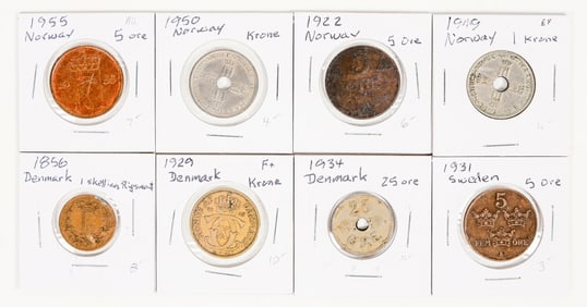 Coins of Scandinavia (8) [200673]