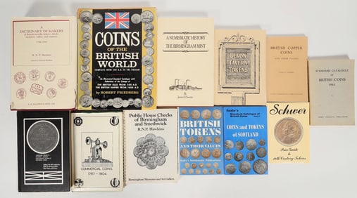 British Token & Coin Reference Library (12) [201444]