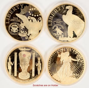 Gold Plated Medals (4) [202020]