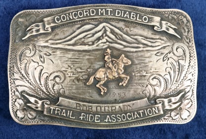 Silver Belt Buckle [124963]