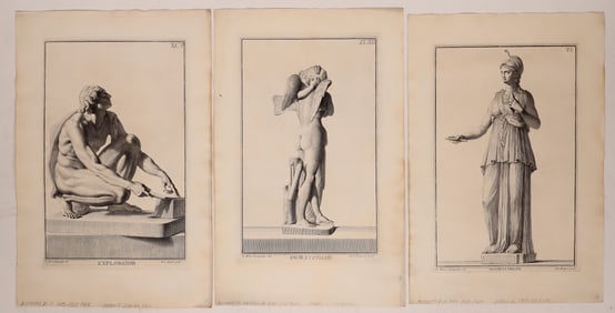Italian Intaglio Prints by Carlo Gregori (3) [179985]