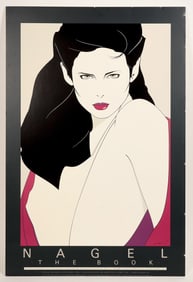 Patrick Nagel "The Book" Lady Poster, 1981 [188426]