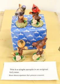 Porcelain Birds, Sets of 4, 20 Sets [196147]