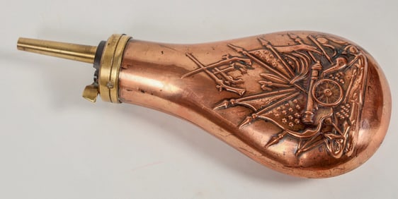 Metal Powder Flask Colt Replica  [201012]