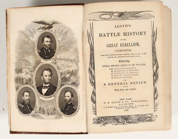 Union Book on the Civil War, Published 1866 [201051]