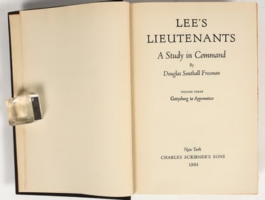 "Lee's Lieutenants" Volume 3, 1944 [201832]