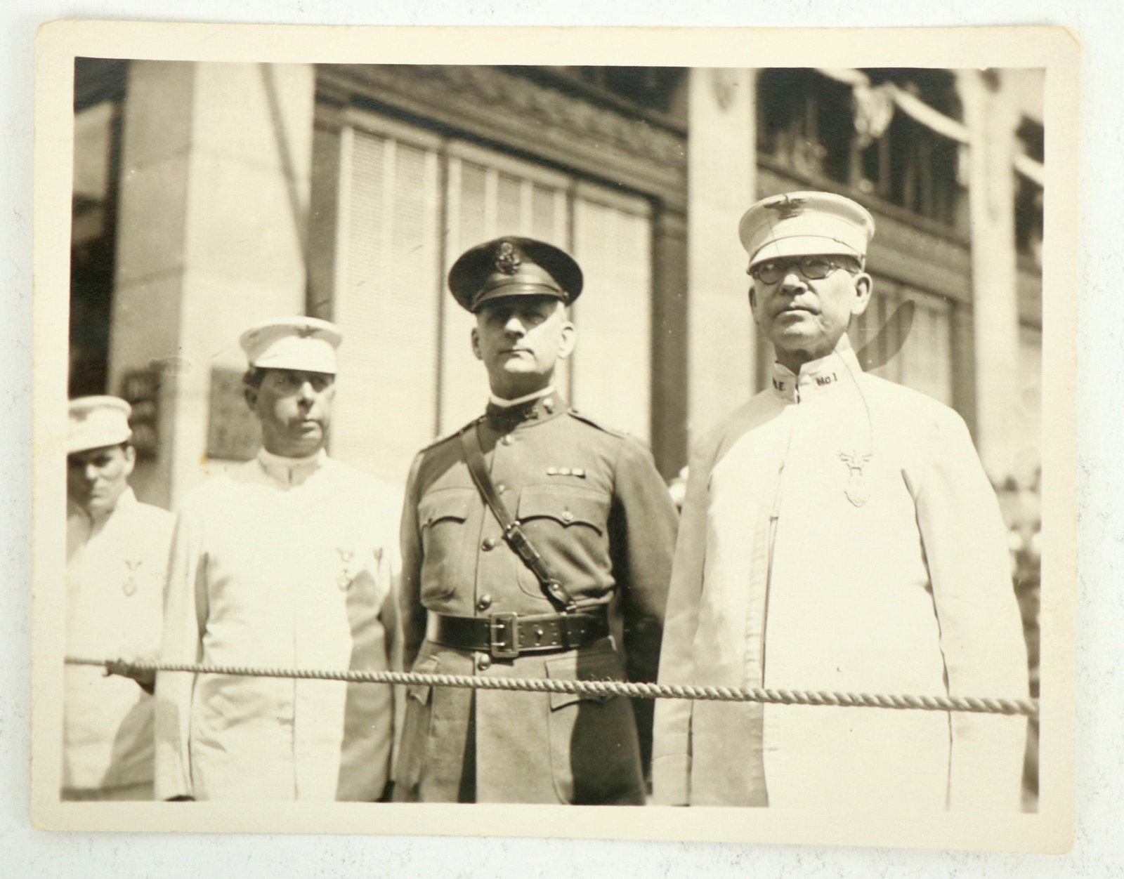 USMC Commander George Barnett Photograph [198666]: This is a photograph of George Barnett Commander United States Marine Corp. likely during the Spanish American War years. Made Major General was in charge of the Marine Corp. during WW1 and made troop