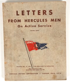 WWII Letters Compilation Book, c. 1944 [198597]