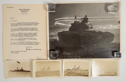 WWII Photos and Letter [201231]