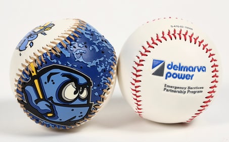 Advertising Baseballs Duo [202294]