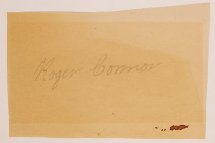 HOF-ROGER CONNOR AUTOGRAPH CUT [182078]