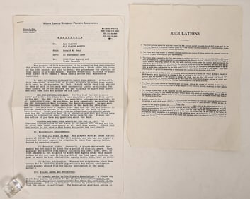 MLB Memo on Free Agency [188871]