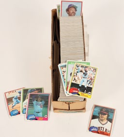 Baseball Cards Topps 1970s-80s (600+) [188221]