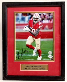 Raheem Mostert Signed and Framed Photo [187734]