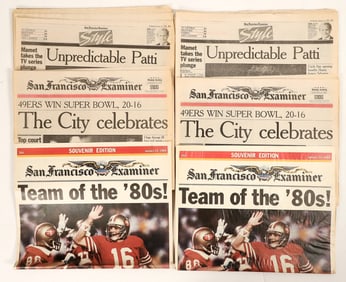 SF 49er Souvenir Newspapers (2) [188495]