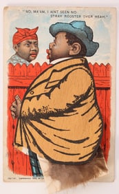 Black Illustration Advertising Postcard 1900 [186543]