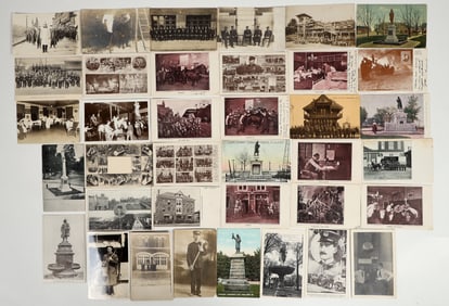 Early Miscellaneous Fire related Activity Postcards (37) [200759]