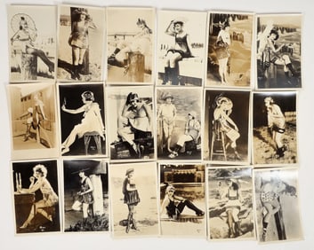 Pinup Real Photo Postcards by Publisher MS (17) [202058]
