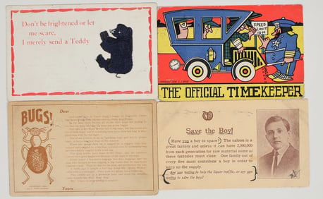 Unusual Postcards  (4) [201144]