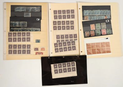 Canadian Postal Stamp Collection [202405]