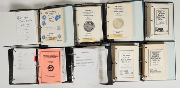 International Stamp Reference Books (10) [200588]