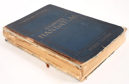 'Andrees Handatlas' German Atlas, 1909 [194416]
