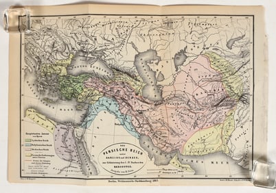German Map of the Persian Empire, 1863 [200584]