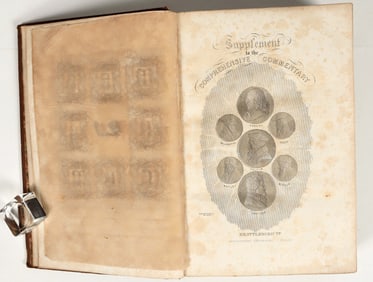 Divinity Student's Study Bible, c. 1858 [198598]