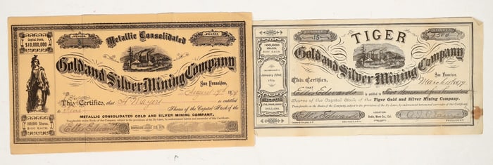 Bodie /Mono County Mining Stock Pair [204297]