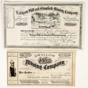 California Sierra County Mine Stocks [200257]