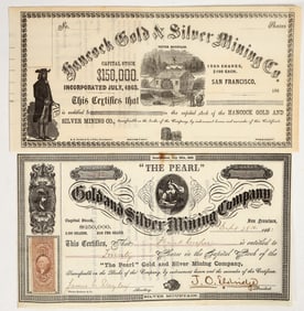 Silver Mountain, California Mining Stock Pair [201214]