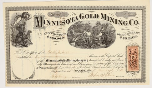 Minnesota Gold Mining Co. Stock [201205]