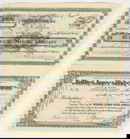 Bullfrog Mining Stock Pair [201226]