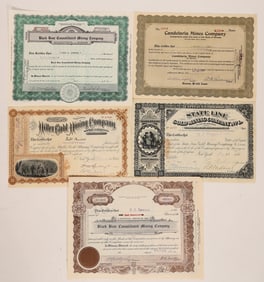 Esmeralda County, Nevada Mining Stocks (5) [181254]