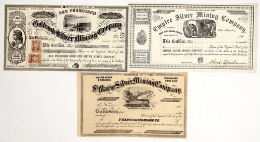 Reese River Nevada Territory Mining Stocks [200266]