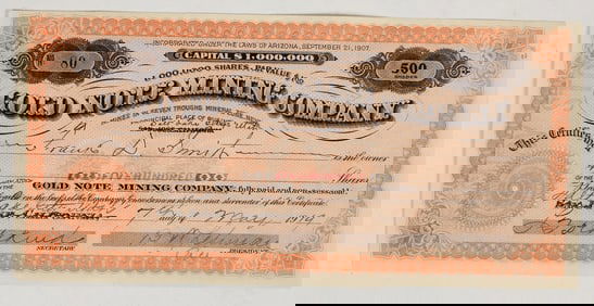 Gold Note Mining Co. Stock [201224]