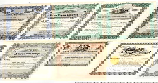 Oregon Copper Mine Stock Collection [202965]