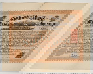 RN Atlantic and Pacific Railroad Co. Bond [200165]
