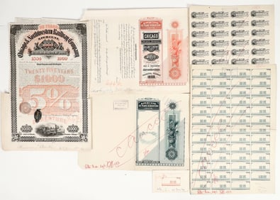 American BNC Railroad Bond Proofs [201252]