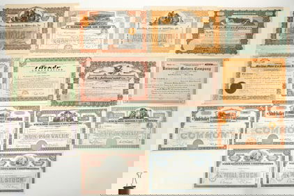 Major Automobile Stock Collection [204933]
