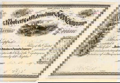 The Roberts Petroleum Torpedo Co. Stock  [200263]