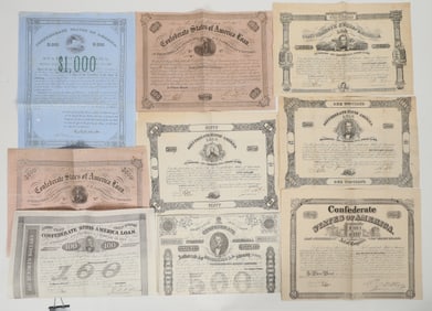 Confederate States Bond Collection [204939]