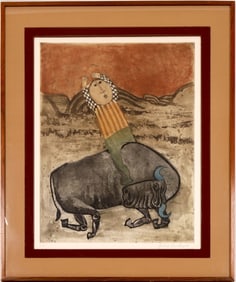 Graciela Rodo Boulanger Artist Proof Framed under glass, signed - RARE!  [133769]