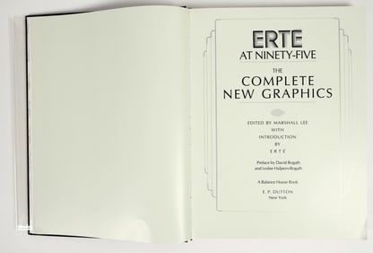 Erte at Ninety-Five: The Complete Graphics, Limited Edition, Signed [200911]