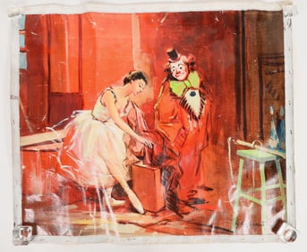 Giordano Giovanetti (Italian, 1906 - 1973) - Vintage Oil Painting [204245]
