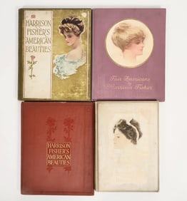 Harrison Fisher Art Books, 1908-1911 (4) [201308]