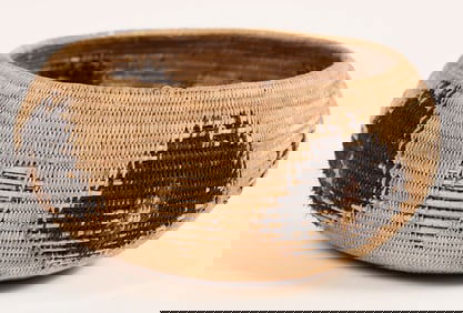Pomo Basket, Black Diamonds, Round [203835]